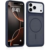 NewPole iPhone 17 Pro i&ccedil;in Magsafe ile Uyumlu Kılıf Premium Yumuşak Sıvı Silikon Kılıf Mikrofiber Astar Darbeye Karşı Dayanık