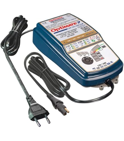 OptiMate Lithium 8s 5A 24V Acculader – Professionele LiFePO4/LFP 25.6V/26.4V Lader & Onderhouder – Automatisch 10-stappenprogramma, SafeT-start & Tune-modus – Robuust & Weerbestendig