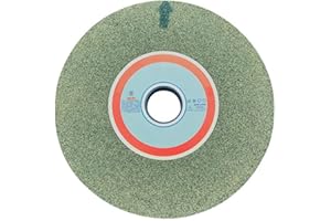 GOONSDS Tischschleifscheiben Grünes Siliziumkarbid Zum Flachschleifen Von Hartmetall Und NE-Metallen Und Nichtmetallischen 125 Mm X 12,7 Mm X 16 Mm 1 Stück,120 Grit