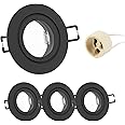 10x Einbaustrahler Rahmen 83mm - Maxled Deckenspot Einbauleuchten | Für GU10 LED & Halogen Leuchtmittel