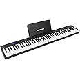 Bewinner 88 Key Digital Piano Keyboard, Portable Foldable Electric Piano Keyboard with Semi Weighted Keys, HiFi Stereo Sound, USB Folding Piano Keyboard for