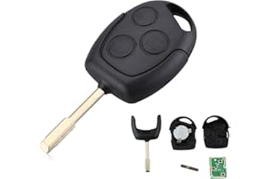 ePathChina Car 3-Tasten-Fern zugriffstaste 433 MHz FOB Ersetzen Für Ford Mondeo / Fiesta / Focus / KA / Transit / K2 2002-2012
