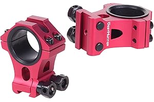 WestHunter Optik 11mm Schwalbenschwanz Zielfernrohr Montage, 25,4 mm 30 mm Präzision Zielfernrohr Ringe | 36 mm Center Höhe