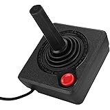 Controller joystick, joystick analogico classico retrò, controller di gioco joystick da combattimento cablato a 9 pin, contro