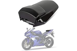 ‎PSLER Motorrad Passagier Hinten Beifahrer Sitz Motor Verkleidung Hard Cover für Yamaha YZF R1 2004-2006 (Schwarz)