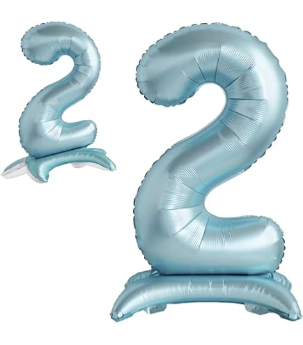 Folat Luftballons Zahl 10 – 5 Stück, Latex, Für Geburtstag & Feiern