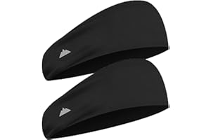 Tough Headwear Men's Sweat Bands - Sport Head Bands for Men - Workout Headbands for Women - Running Headband - Tennis Athletic Sweatband - Sports Headband Mens - Running Basketball