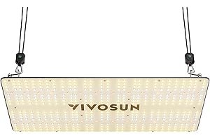 VIVOSUN VS2000 LED Grow Light with Samsung LM301 Diodes & Brand Driver Dimmable Lights Sunlike Full Spectrum w/Seedling Veg & Bloom Plant Growing Lamps for 4x2/3x3 Grow Tent