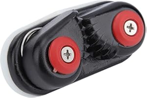 SUUONEE Łódź krzywka, stop aluminium lina klamra uchwyt kotwica kajak do jachtu akcesoria czarny