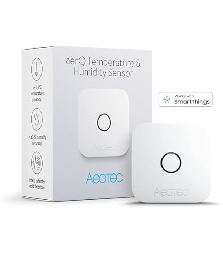 Sensor de moviento de temperatura/Humedad/Luz Z-Wave Plus Q ZSE11 M