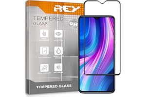 REY 3D Oraniacza Ekranu do XIAOMI REDMI Note 8 PRO, Czarny, szkło hartowane folia ochronna, 3D / 4D / 5D