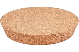 OLYCRAFT Grands Bouchons en Liège de 17.3~19.3cm Bouchons de Bouteille en Liège Coniques Couvercles de Bocaux en Liège Bouchons en Liège Coniques en Bois Bouchon pour Cuisine la Mise en Conserve