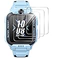 GIOPUEY Screen Protector for imoo Watch Phone Z7, [4 Packs] Tempered glass Screen Protective Film, [Anti-Bubble] [Wear-resistant] - Transparent