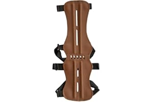 elToro Armschutz Traditionell Lang 32 cm Glattleder hell;Zubehör für Bogenschiechen, Flecha und Bogensport