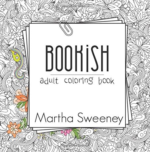 Bookish: Adult Coloring Book