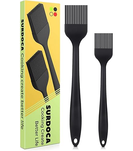 Pinceau à Pâtisserie Zenker En Téflon - Largeur 35 Mm, Longueur 21,5 Cm - Pour Badigeonner, Graisser, Dorer - Lave-vaissable