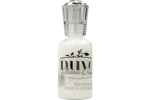 Tonic Studios Nuvo Purpurina Drops-White Blizzard, Otros, Multicolor
