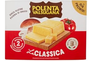 ‎ITALIAN GOURMET E.R. Polenta Valsugana La Classica Fertiggericht mit 100% italienischem Mais 1200g Packung