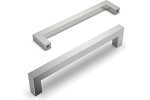 Amerdeco Lot de 5 Poignee de Meuble Cuisine Entraxe 160mm Acier Inoxydable Poignée Meuble Cuisine Poignées pour Placards Poignet de Porte Cuisine Poignet Meuble Cuisine