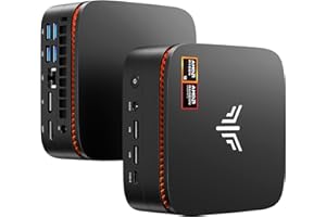 NiPoGi Gust G1 Mini Gaming PC W-11 Pro ΑΜD Ryzen 9 8945HS(8C/16T,à 5.2GHz) 32Go DDR5(16Go*2) 5600MHz/1To M.2 NVMe SSD,Ordinateur de Bureau WiFi6E/BT5.2/4K Triple Display USB4.0 Type-C+DP2.0+HDMI 2.0