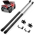 ARANA Hood Struts for Jeep Wrangler JL 2018-2024, Front Engine Hood Shocks Lift Support Fits 2018-2024 Jeep Wrangler JL,2020-Current Jeep Gladiator JL, Replace#21-20003-02, 2 Pcs