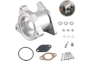 FortuneGlobe Kit De Suppression Egr 2.0 Tdi 1.9tdi,Vanne Egr Vanne 57mm, Tuyau De Rechange Pour Valve Egr, Pour Mk5 Mk4 Mk2 A3 A4 A4 A6 Q5