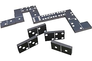 Quickdraw Jeu de domino de jardin familial avec mousse EVA intérieure et extérieure pour enfants