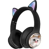 Sunix Wireless 5.3 Stereo Kedili Kulak &Uuml;st&uuml; Bluetooth Kulaklık Siyah BLT-45
