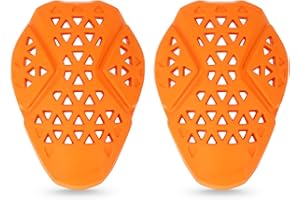 PSLER CE-1 Protecciones Moto,Protector Espalda Moto,CE2 Protección para Los Hombros y Protección para Los Codos,5 Piezas Alta Seguridad Insertos Amortiguadores para Chaquetas de Motocicleta