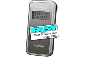 ALCODIGITAL LTD AlcoDigital AL7000 Digital Breathalyser with Replaceable Sensor