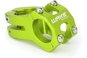 PLATTBK Potencias MTB Vástago de Manillar Aleación de Aluminio 31.8 para Ciclismo Bicicleta Montaña 45mm