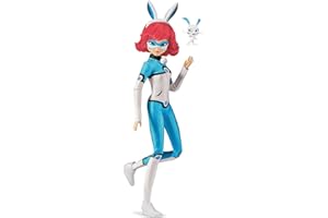 BANDAI Miraculous Bunnyx Lalka Z Akcesoriami, Wielokolorowy, 26 cm Wysokości, P50011