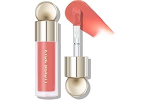 KYDA Liquid Blush, Natural Matte Finish Looking, Dewy Cheek Tint, Moisturizing Lightweight Blendable Feel, Soft Cream Face Blush-Joy Peach