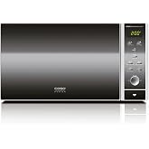CASO MCG 30 Ceramic Chef - 3-in-1 Microwave without 900W Turntable with 1200W Grill and 2100W Hot Air - Large 30L Capacity -