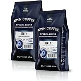 Nish Espresso İtaly 2x250 Gr - &Ccedil;ekirdek