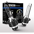 YUFANYA D2S HID Xenon Bulbs,35W 6000K Replacement Light Bulb Super Bright White Lamp for Car Auto LED Exterior Headlamp Bulbs Pack of 2