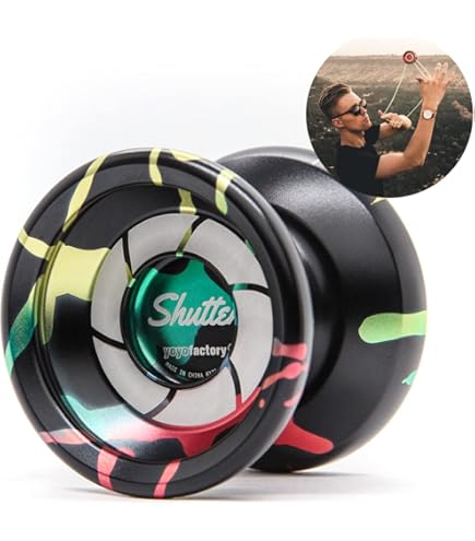 YoyoFactory DNA Yo-Yo - Blue White (Metal Yoyo, Twine, Ball