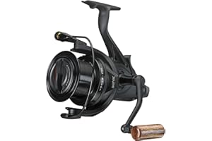 REEL ANGLING Sonik VADERX PRO FRS 10000 - Freillaufrolle mit Big Pit Spule 0,30mm / 480m - Weitwurfrolle mit Frontbremse aus Graphit