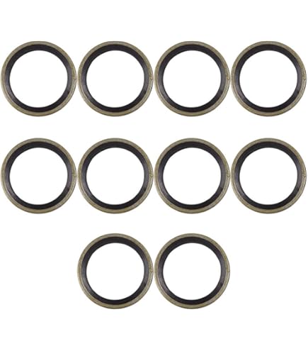 Olie-afvoerboutafdichtingen vervanging, 20 stuks aluminium