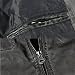 Winmate Mens Leather Black Vintage Look Biker Style PU Leather Jackets Black L Size