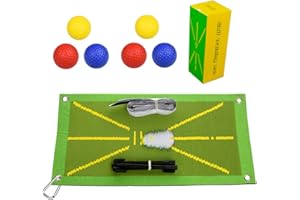 BBHKKL Tapis d'entraînement de golf pour la détection de swing Batting, tapis d'exercice de golf pour l'intérieur et l'extérieur, tapis portatif pour le sport de golf
