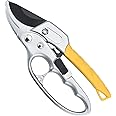 AMERTEER Garden Pruning Shears - Heavy Duty Pruning Shears and Garden Shears - Handheld Garden Pruners, Plant Clippers, Flower Cutter, Pruners for Tree Trimming, Ideal for Gardening and Plant Scissors