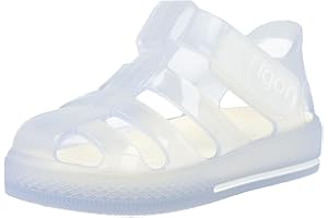 Igor Star Cristal White Sandals Washable Removable Insole Easy Closure Beach Ready