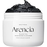 Arencia Black Tea &amp; Yuzu Rice Mochi Cleanser 120g