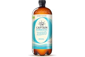 CAPTAIN KOMBUCHA Kombucha zero originale Bio 1 L