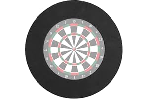 WEISIPU Winmau Anneau de protection mural pour cible de fléchettes en EVA Noir