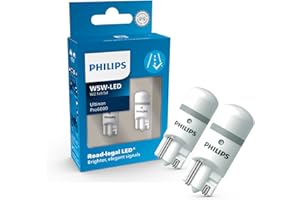 ‎PHILIPS Philips Automotive Lighting 1638630 Żarówki, Biały, W5W, 2 Sztuki