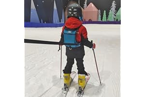 HIDEWALKER Imbracatura da Sci Bambini Principiante Snowboard Zaino da Allenamento Corde di Sicurezza per L'apprendimento della Bicicletta da Skate