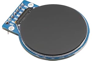 ARCELI GC9A01 Display TFT rotondo da 1,28 pollici per Arduino, modulo di visualizzazione LCD RGB IPS HD 240 x 240 risoluzione interfaccia SPI per dispositivi di visualizzazione