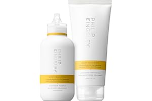 Philip Kingsley | Body-Building Volumising Shampoo and Conditioner Duo Set | Hydrate, Thicken, Volumise Hair | Lifts and Adds Shine | 250ml and 200ml
